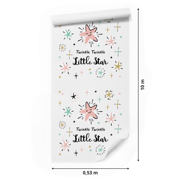 Tapeta Dla Dzieci – Piękne Gwiazdki