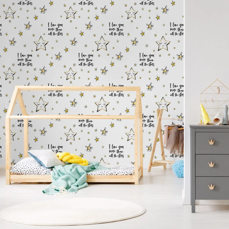 Tapeta Dla Dzieci – Piękne Gwiazdki