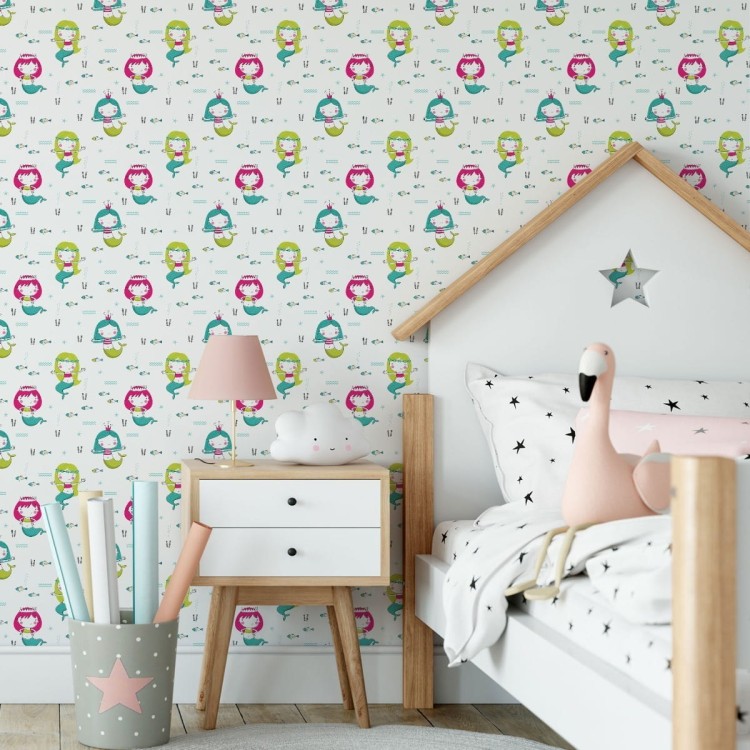 Tapeta Kolorowe Syrenki