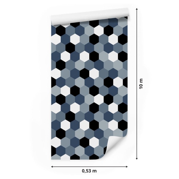 Tapeta Geometryczna Pokój Młodzieżowy Dla Chłopca