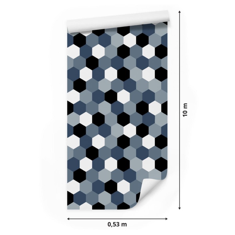 Tapeta Geometryczna Pokój Młodzieżowy Dla Chłopca