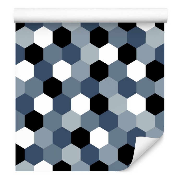 Tapeta Geometryczna Pokój Młodzieżowy Dla Chłopca