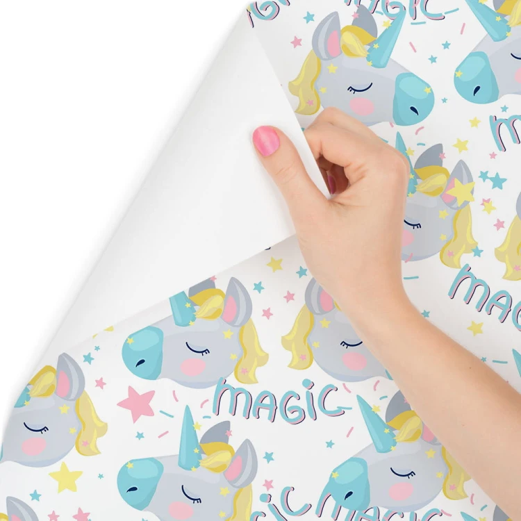 Tapeta Dla Dzieci – Magiczne Śpiące Jednorożce