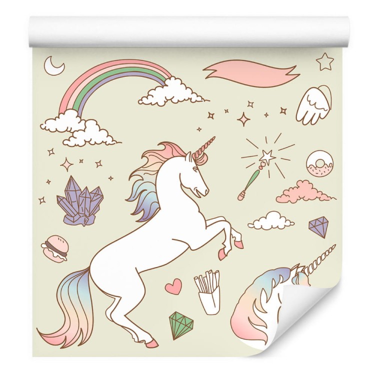 Tapeta Dla Dzieci – Magiczne Jednorożce