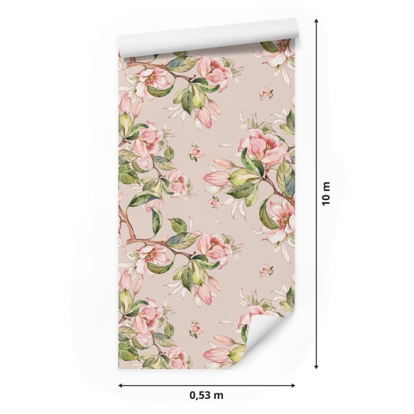 Tapeta Wiosenne Kwiaty Na Gałązkach