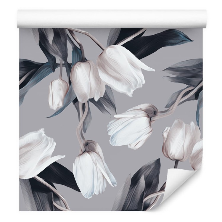 Tapeta Malowane Tulipany