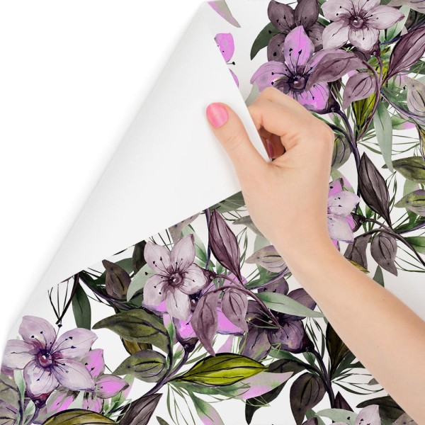 Tapeta Kwiaty Akwarela