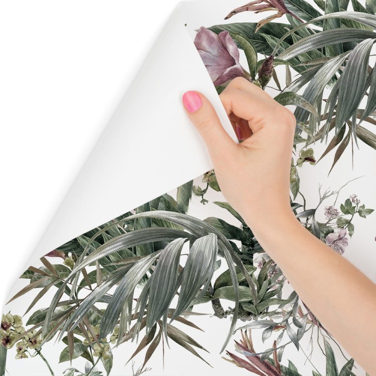 Tapeta Kwiaty Akwarela