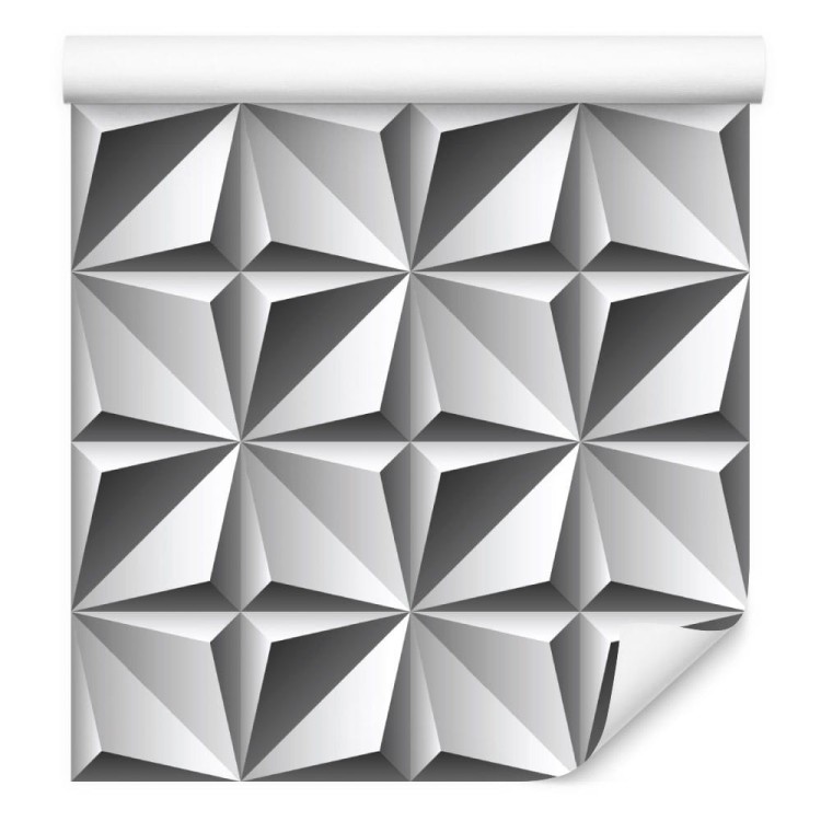 Tapeta Optyczna 3D, Figury Geometryczne, Do Salonu