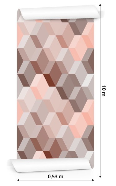 Tapeta 3D - Modernistyczny Wzór Geometryczny