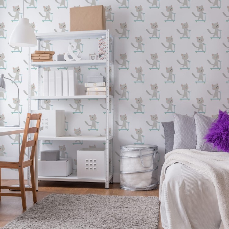 Tapeta Kotki Na Hulajnogach