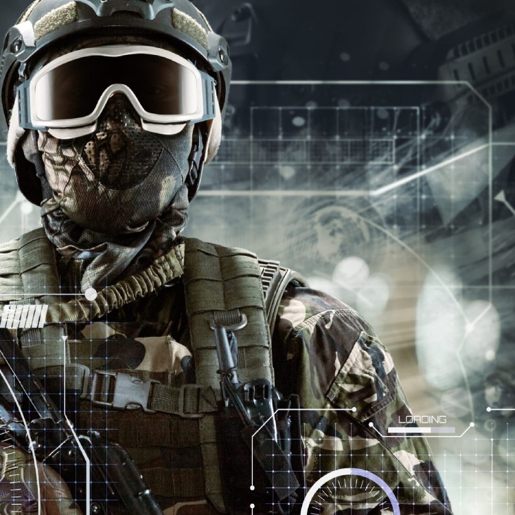 Fototapeta Żołnierz W Przyszłości