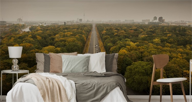 Fototapeta Berlin Z Oddali