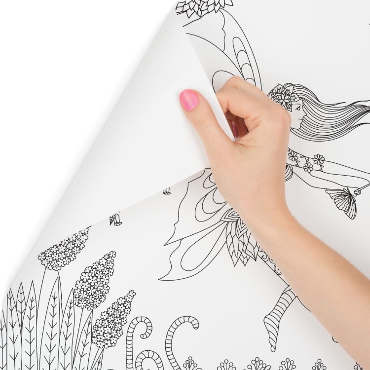 Fototapeta Wróżka I Kwiaty