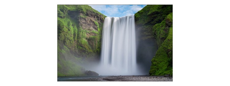 Fototapeta Wodospad Skógafoss