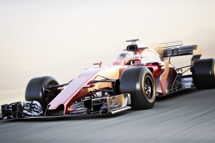 Fototapeta Nowoczesny Bolid F1