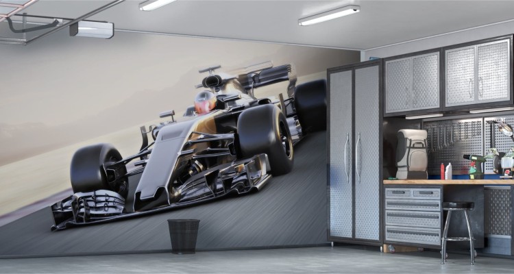 Fototapeta Bolid F1 W Ruchu