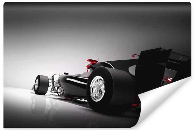 Fototapeta Bolid F1 Z Tyłu