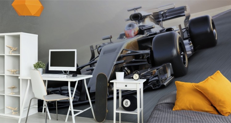 Fototapeta Bolid F1 W Ruchu