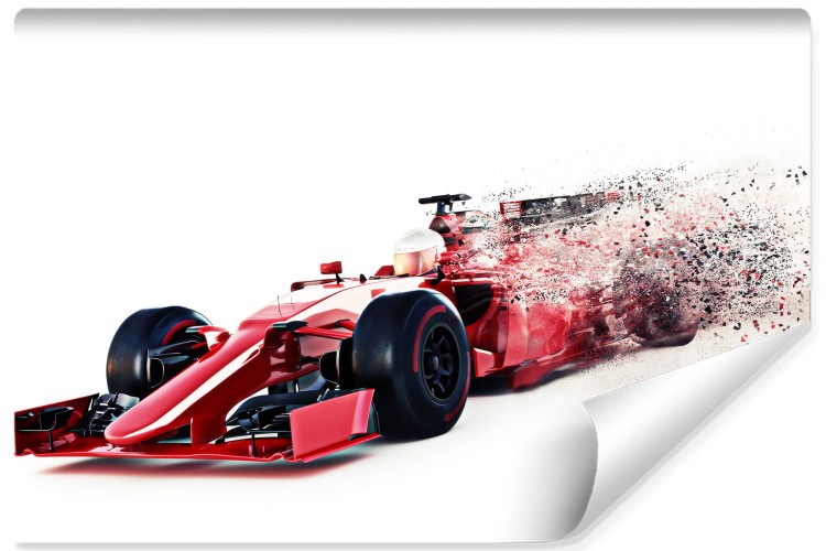 Fototapeta Abstrakcyjny Bolid F1