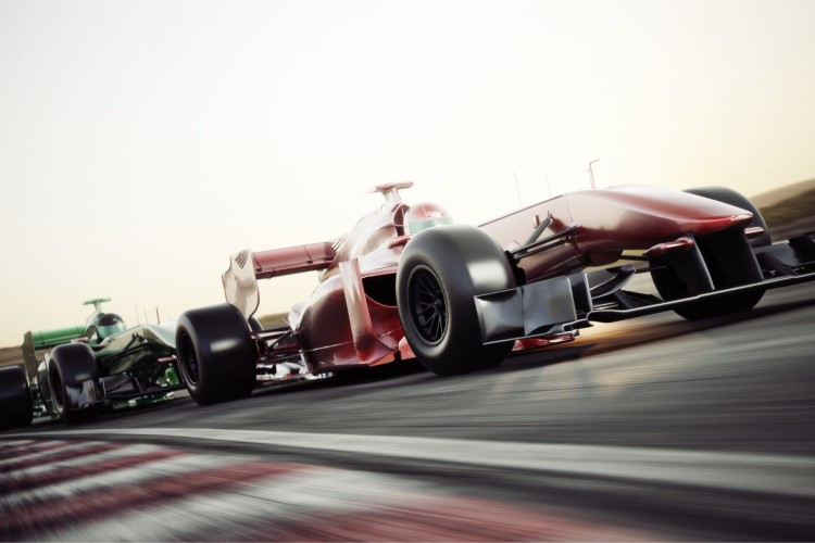 Fototapeta Wyścigi F1