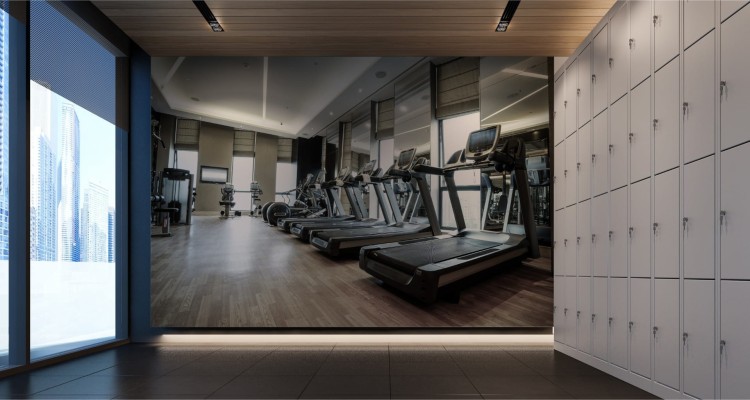 Fototapeta Nowoczesny Klub Fitness