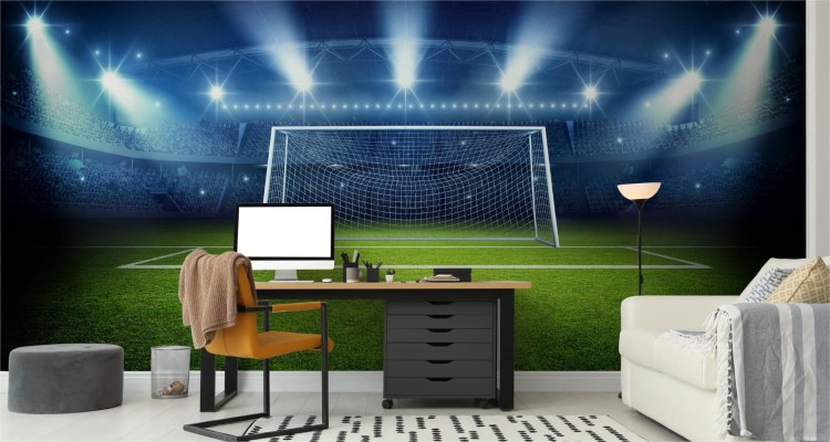 Fototapeta Bramka Na Stadionie