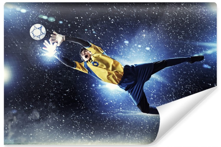 Fototapeta Bramkarz W Locie