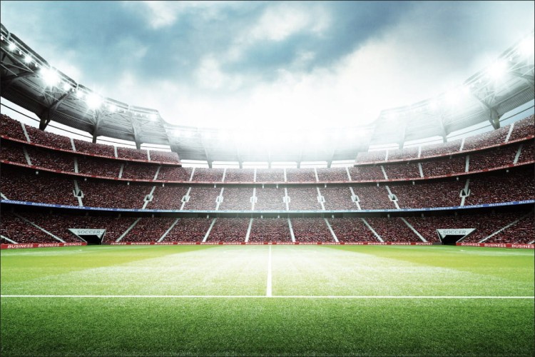 Fototapeta 3D Stadion Piłkarski