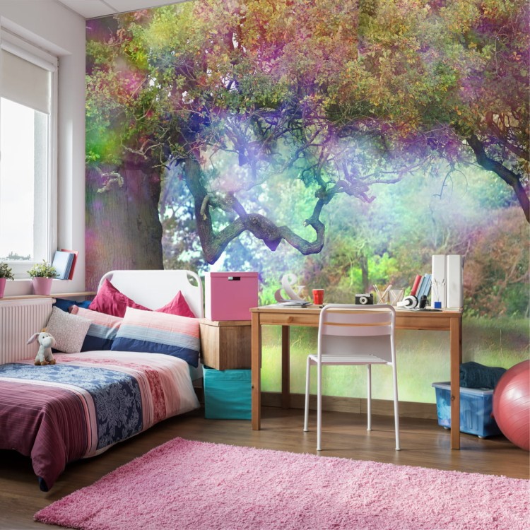 Fototapeta Magiczny Kolorowy Las