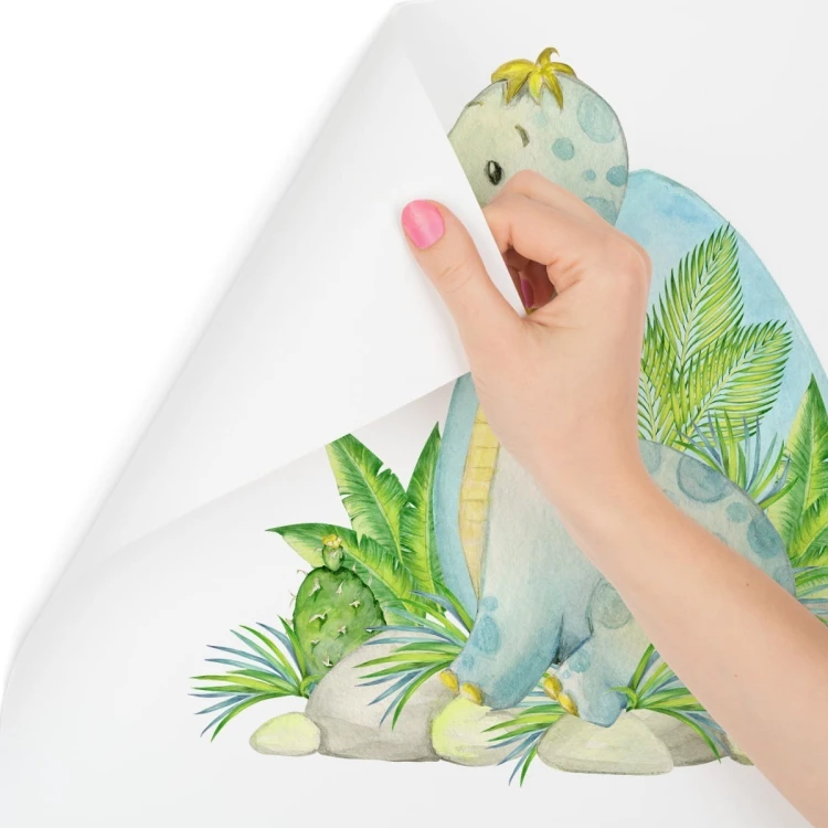 Fototapeta Mały Dinozaur I Natura