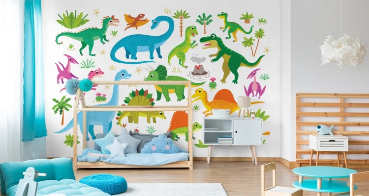 Fototapeta Dinozaury Jak Z Kreskówki