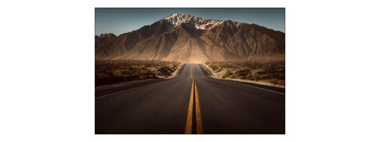 Fototapeta Droga W Góry