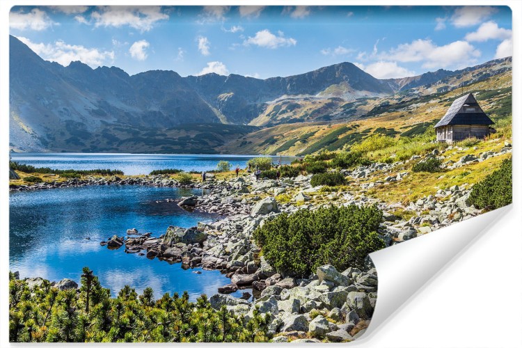 Fototapeta Górskie Jezioro W Dolinie