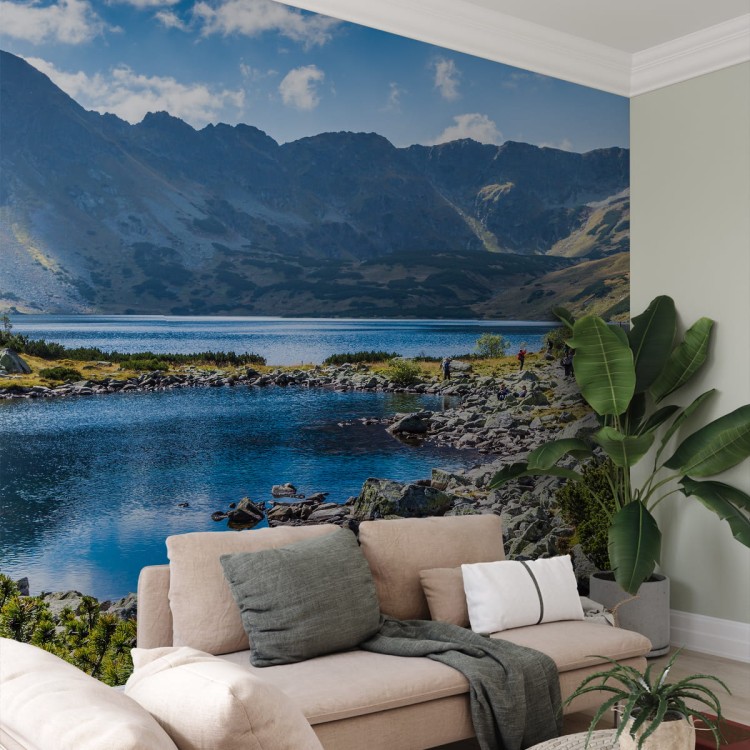 Fototapeta Górskie Jezioro W Dolinie