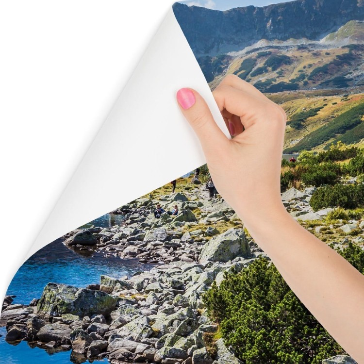 Fototapeta Górskie Jezioro W Dolinie