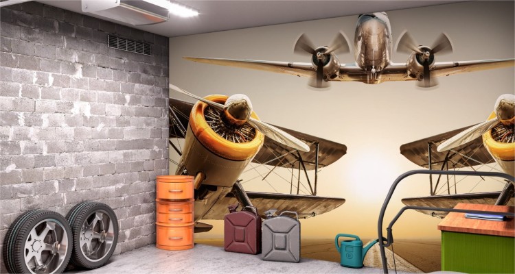 Fototapeta Zabytkowe Samoloty