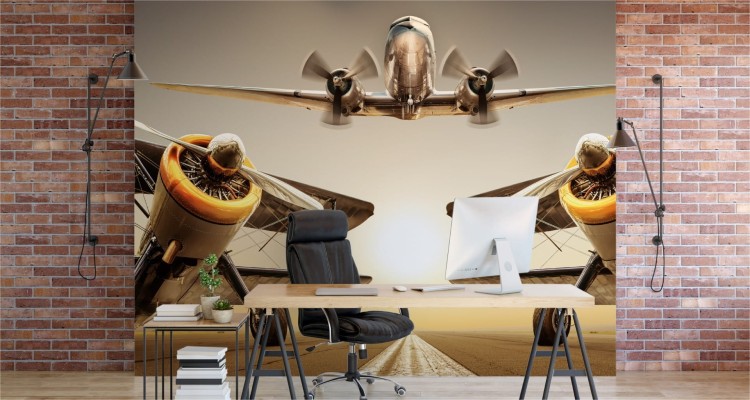 Fototapeta Zabytkowe Samoloty