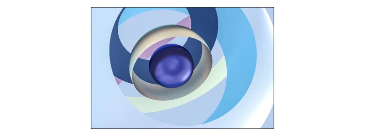 Fototapeta Optyczna Kula 3D