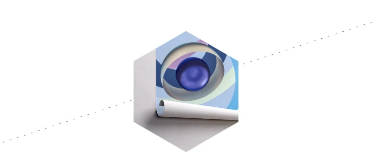 Fototapeta Optyczna Kula 3D