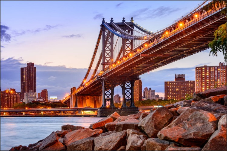 Fototapeta Manhattan Bridge Ny