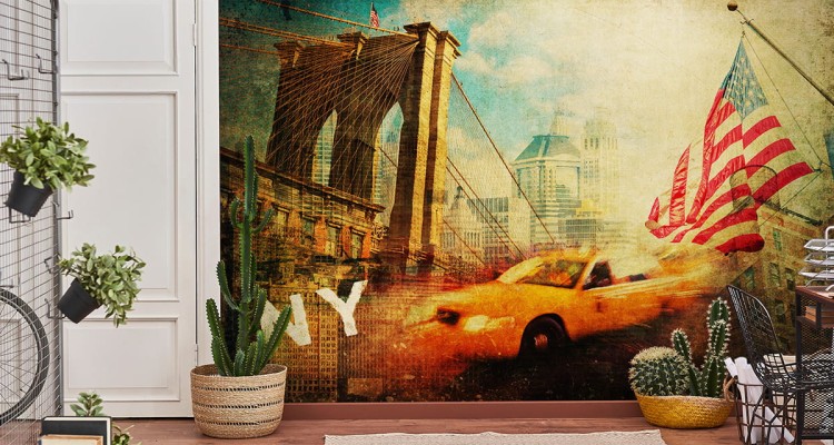 Fototapeta Nowy Jork Taxi