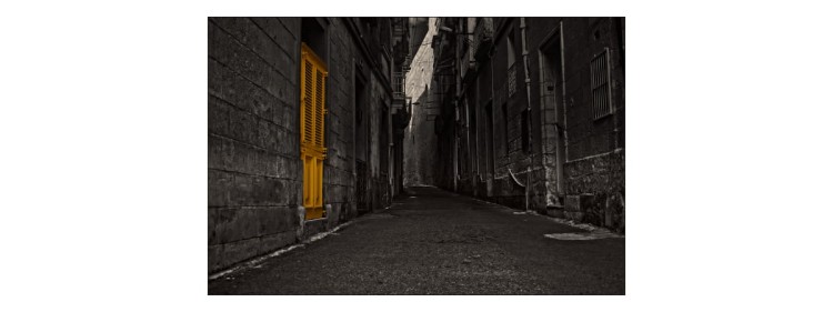 Fototapeta Uliczka 3D
