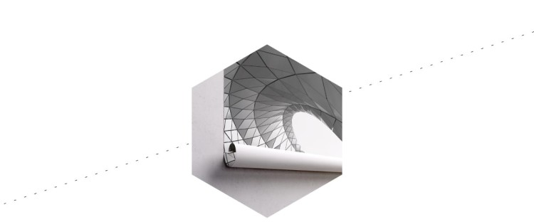 Fototapeta 3D Tunel - Szara