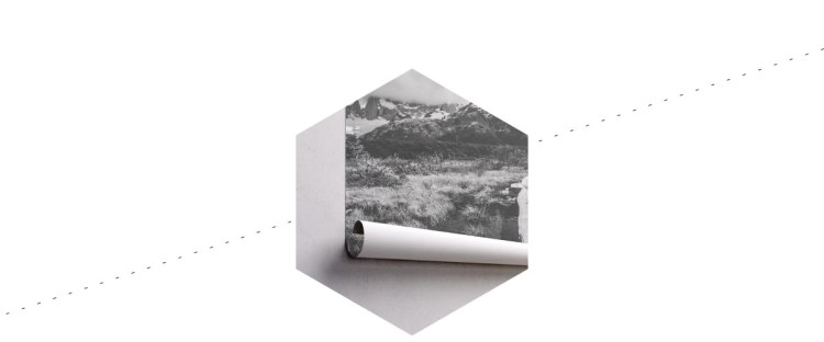 Fototapeta Góry Czarno-Biała