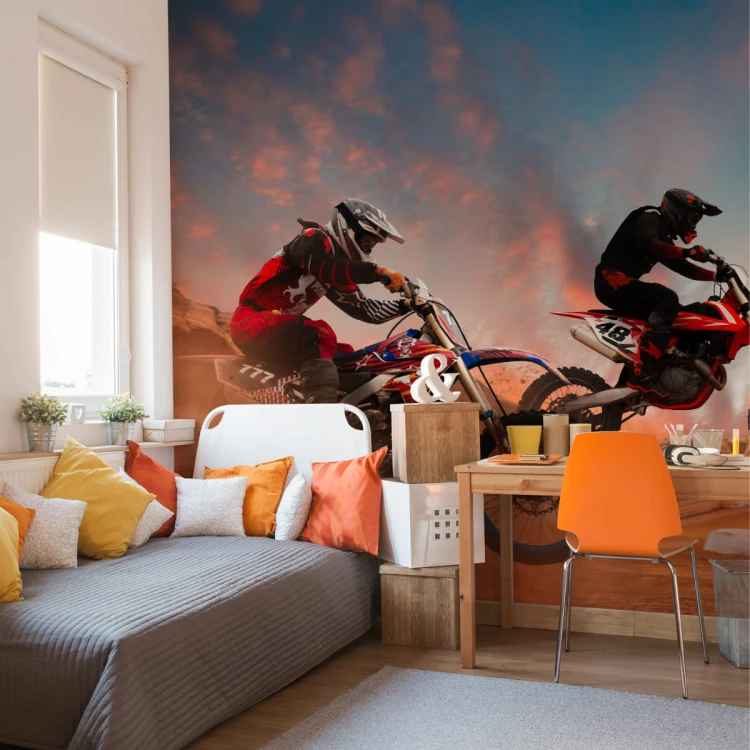 Fototapeta Wyścig Motocyklowy