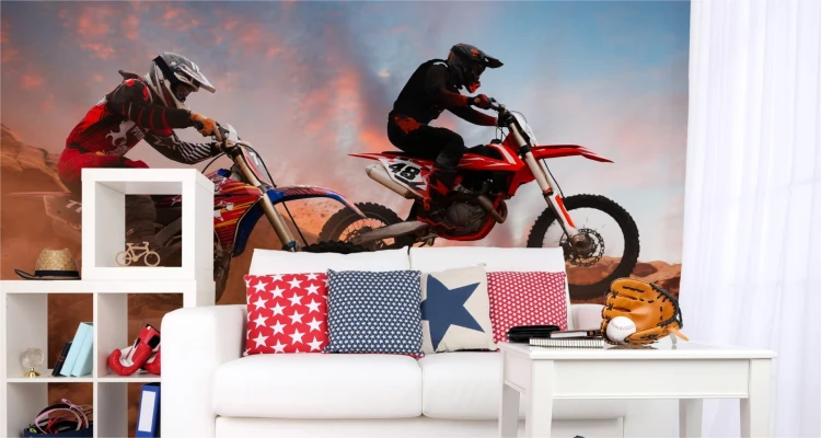 Fototapeta Wyścig Motocyklowy