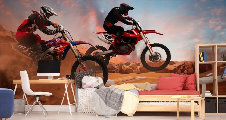 Fototapeta Wyścig Motocyklowy