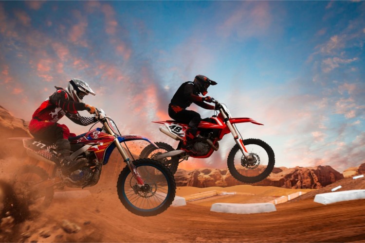 Fototapeta Wyścig Motocyklowy