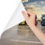 Fototapeta Kolorowe Ciężarówki Na Parkingu